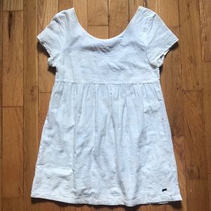 White babydoll dress